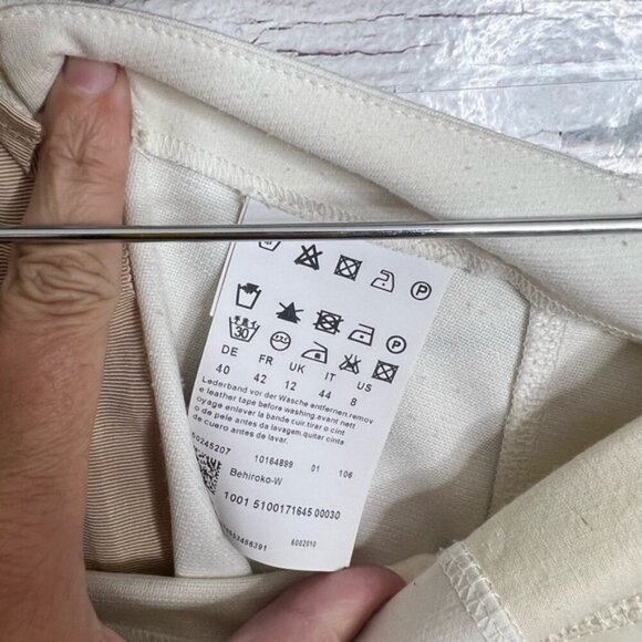 Hugo Boss orange Cream Pencil Skirt - Picture 4 of 10